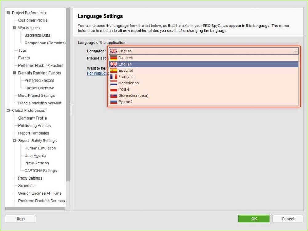 optimizes sites in any language countries search engines